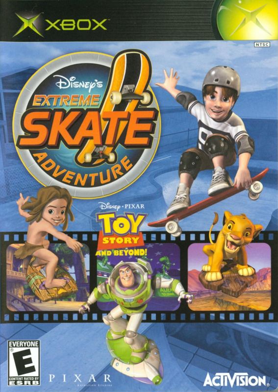 Disney's Extreme Skate Adventure box art for Playstation 2